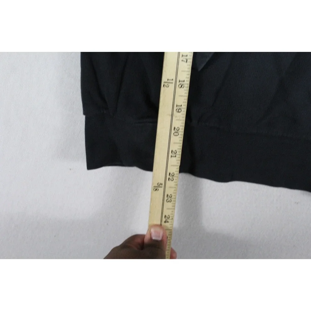 Adidas Boy Black Sweater Spell Out Long Sleeve Casual Size Small